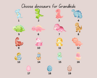 Load image into Gallery viewer, a picture of a number of different dinosaurs
