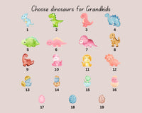 Load image into Gallery viewer, Personalized Nanny Shirt With Grandkids Names, Nanny shirt, Nannysaurus Dinosaur Tee, Mother In Law Mother&#39;s Day Gift
