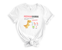 Load image into Gallery viewer, Personalized Nanny Shirt With Grandkids Names, Nanny shirt, Nannysaurus Dinosaur Tee, Mother In Law Mother&#39;s Day Gift
