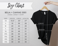 Load image into Gallery viewer, a women&#39;s size chart for a t - shirt
